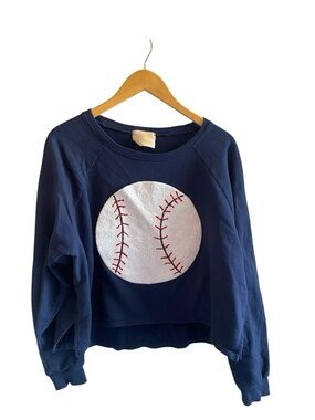 Judith March Baseball Mom Pullover Sweatshirt
